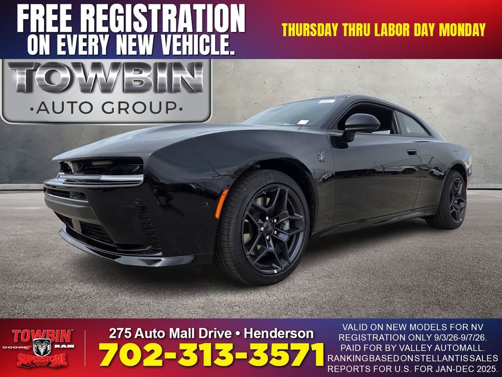 New 2026 Dodge Charger Scat Pack w/ Blacktop Package