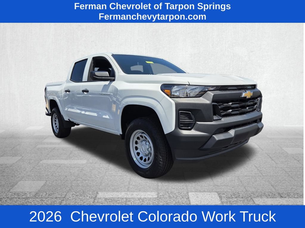 New 2026 Chevrolet Colorado W/T RWD video 1