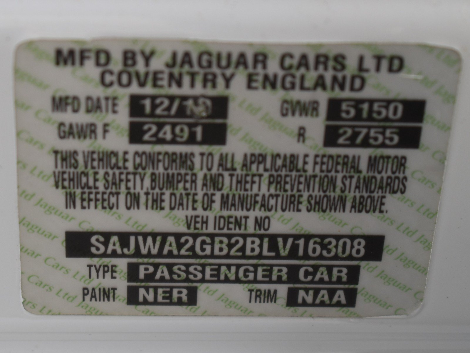Used 2011 Jaguar XJ L RWD image 58