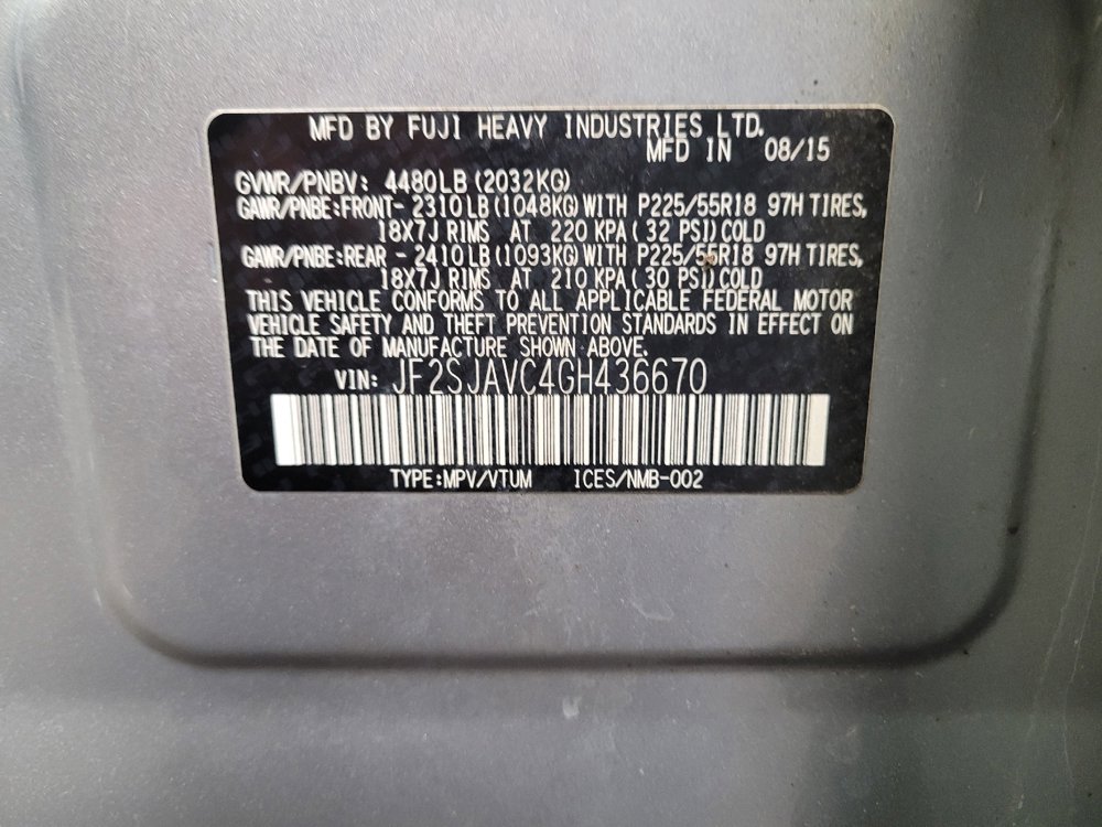 Used 2016 Subaru Forester 2.5i Touring AWD/4WD image 33