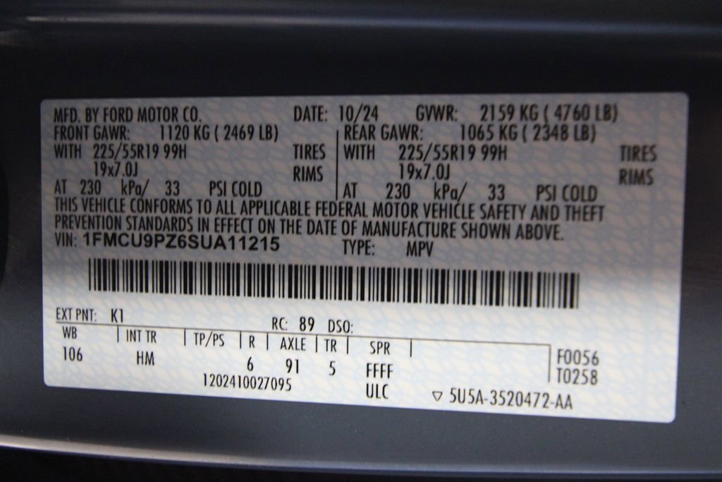 Used 2025 Ford Escape ST-Line Elite image 43