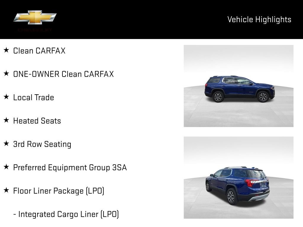 Certified 2023 GMC Acadia SLE w/ Driver Convenience Package image 19