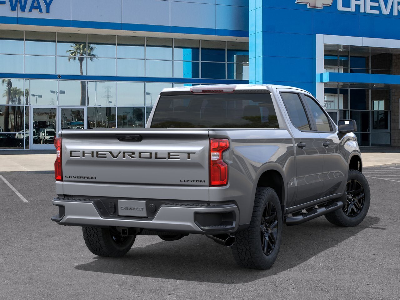 New 2026 Chevrolet Silverado 1500 Custom w/ Turbomax Blackout Package RWD image 4