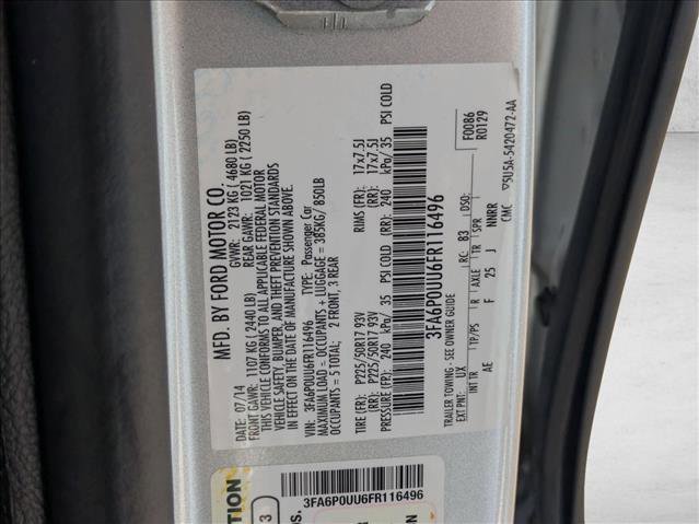 Used 2015 Ford Fusion S image 24