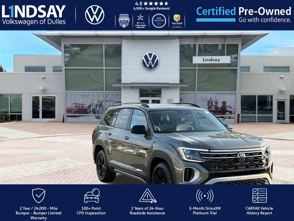 Certified 2024 Volkswagen Atlas Peak Edition SE