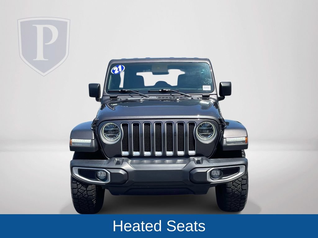 Used 2021 Jeep Wrangler Unlimited Sahara AWD/4WD image 3