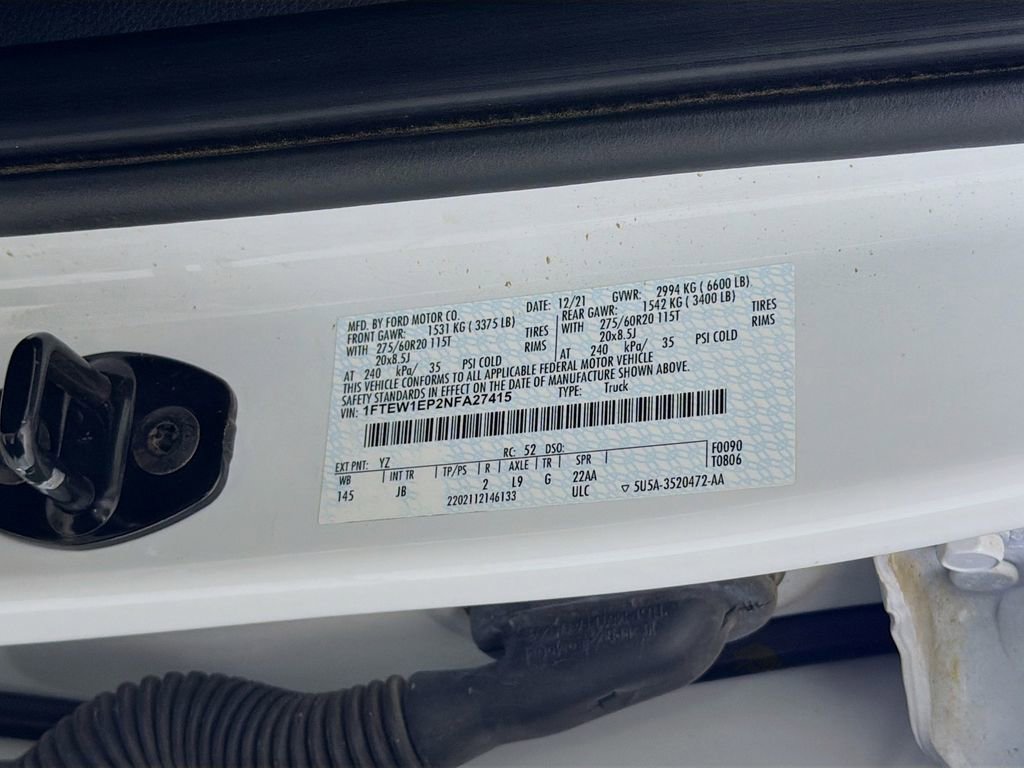 Used 2022 Ford F150 XL w/ STX Appearance Package image 29