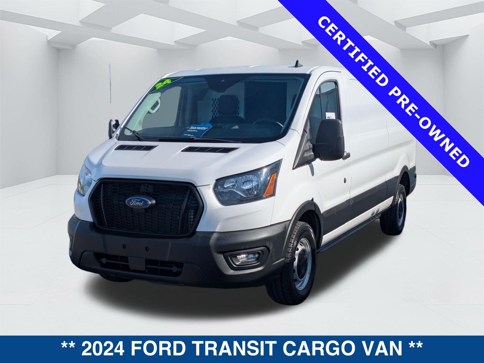 Certified 2024 Ford Transit 350 Low Roof w/ Load Area Protection Package RWD image 8