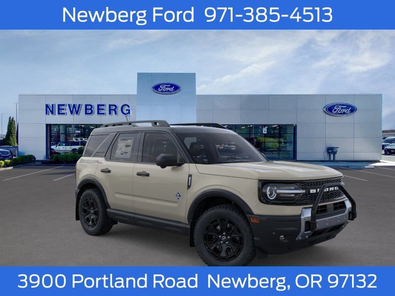 New 2025 Ford Bronco Sport Outer Banks w/ Sasquatch Outer Banks Package AWD/4WD 360° Tour