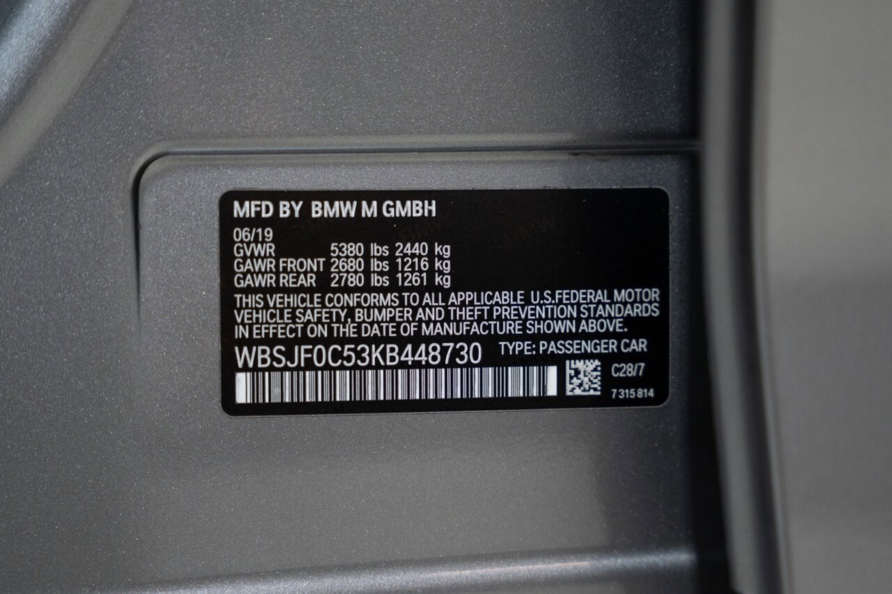 Used 2019 BMW M5 w/ Executive Package image 38