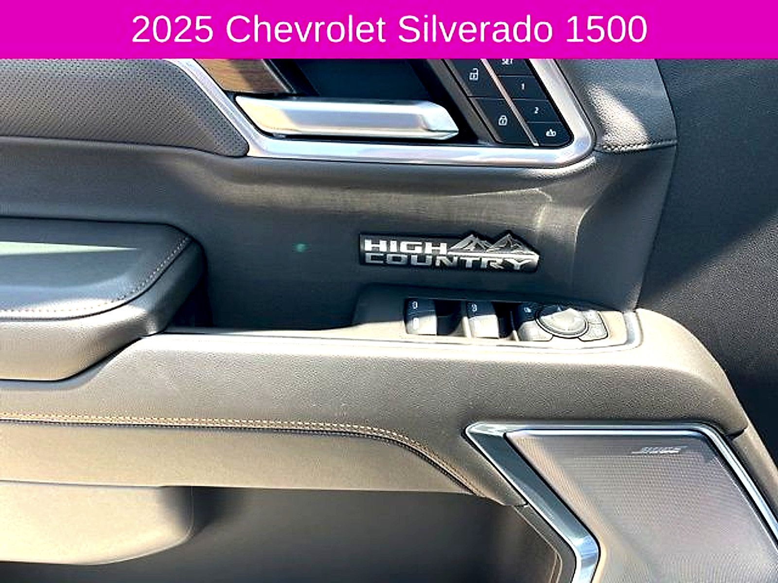 New 2025 Chevrolet Silverado 1500 High Country w/ High Country Premium Package AWD/4WD image 14
