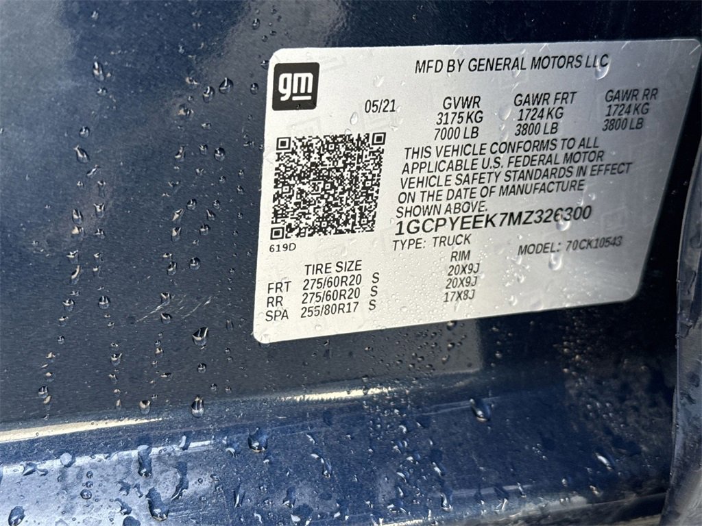 Used 2021 Chevrolet Silverado 1500 RST w/ LPO, Dark Essentials Package image 15