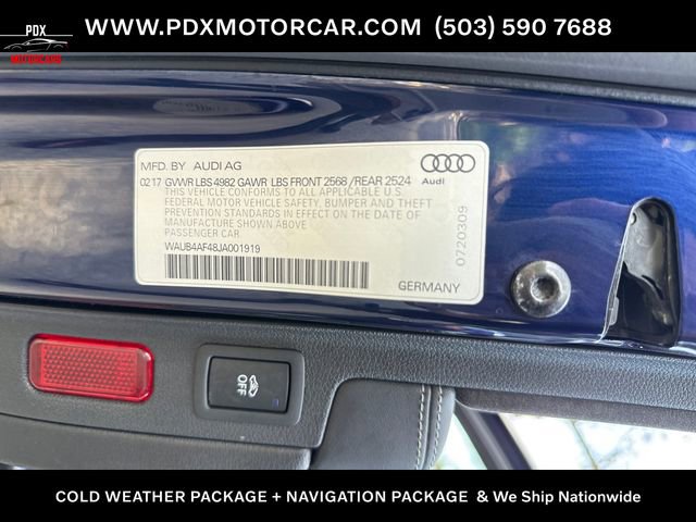 Used 2018 Audi S4 Premium Plus w/ Navigation Package AWD/4WD image 32