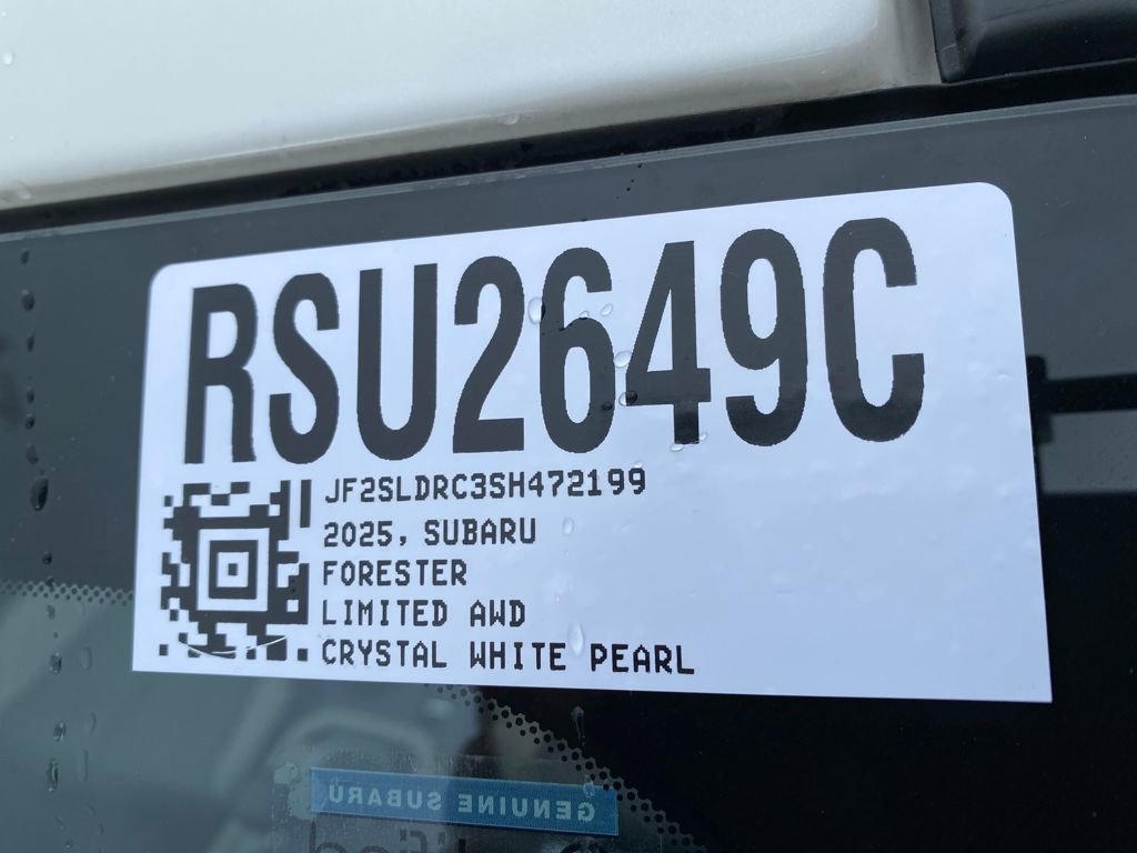 Certified 2025 Subaru Forester Limited image 54