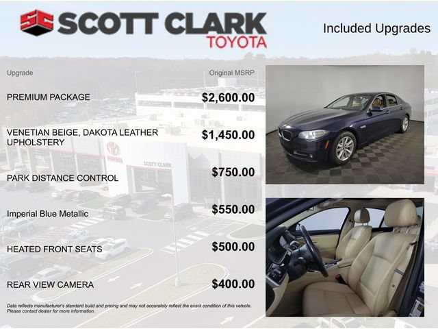 Used 2015 BMW 528i Sedan RWD image 4