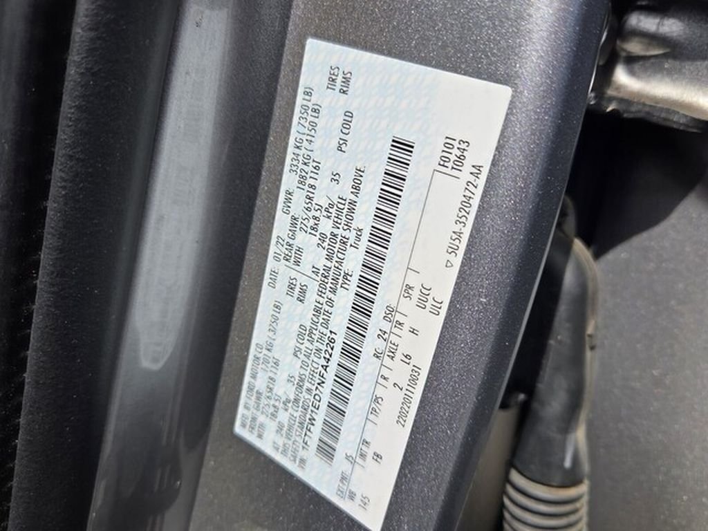 Used 2022 Ford F150 XLT w/ Equipment Group 302A High AWD/4WD image 20