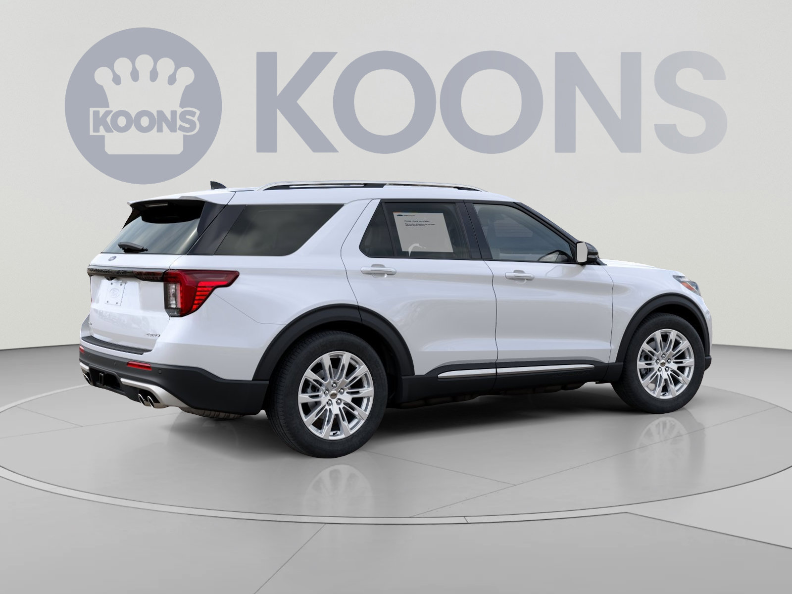 New 2027 Ford Explorer Platinum AWD/4WD image 8