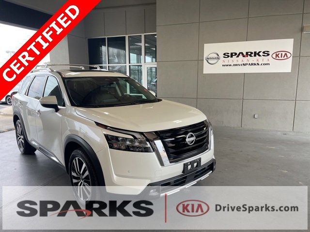 Certified 2023 Nissan Pathfinder Platinum w/ Cargo Package