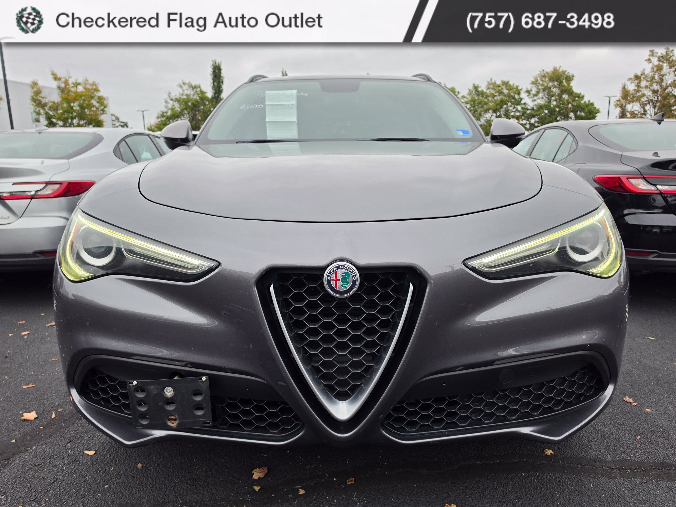 Used 2018 Alfa Romeo Stelvio Sport w/ Quick Order Package 22J Sport AWD/4WD image 2