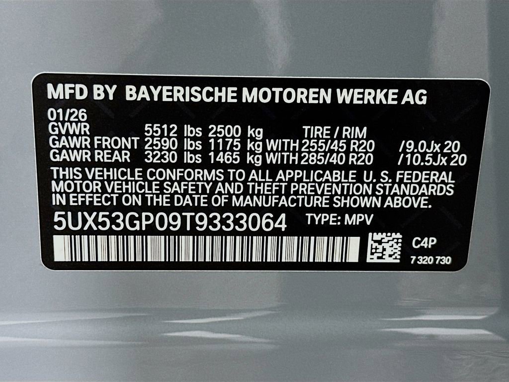 New 2026 BMW X3 xDrive30 image 24