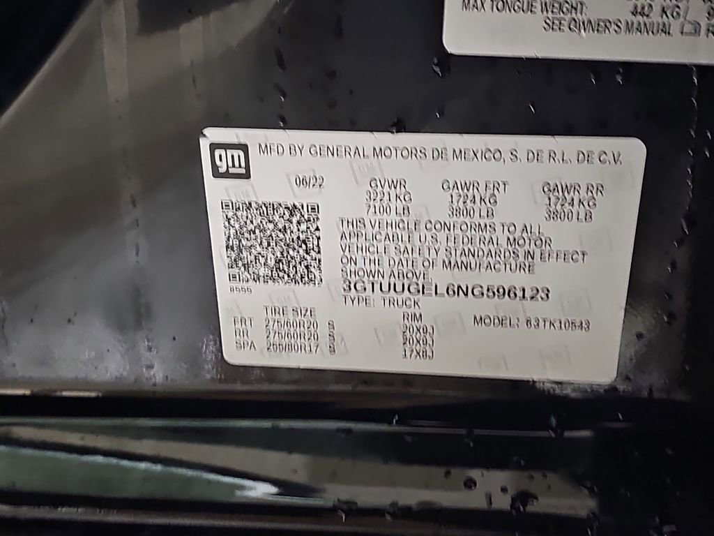 Certified 2022 GMC Sierra 1500 Denali AWD/4WD image 41