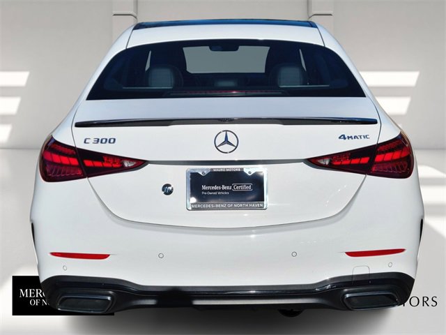 Certified 2023 Mercedes-Benz C 300 4MATIC Sedan w/ AMG Line w/ Night Package image 4