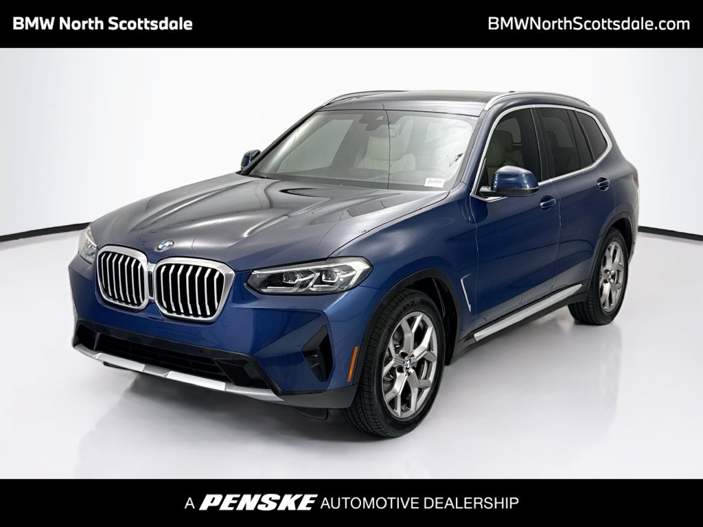 Certified 2022 BMW X3 sDrive30i w/ Premium Package RWD image 1