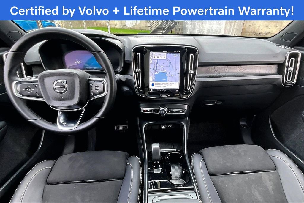 Certified 2023 Volvo C40 P8 Recharge Ultimate w/ Protection Package Premier image 19