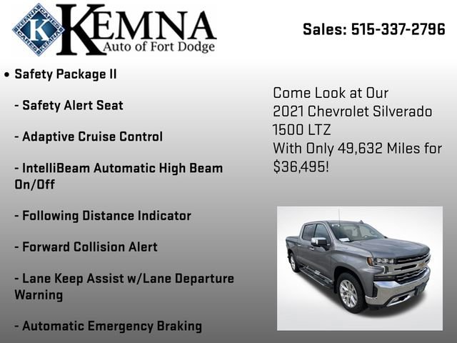 Used 2021 Chevrolet Silverado 1500 LTZ w/ LTZ Premium Package image 19