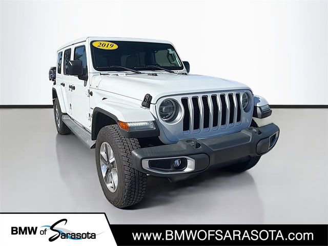Used 2019 Jeep Wrangler Unlimited Sahara image 1