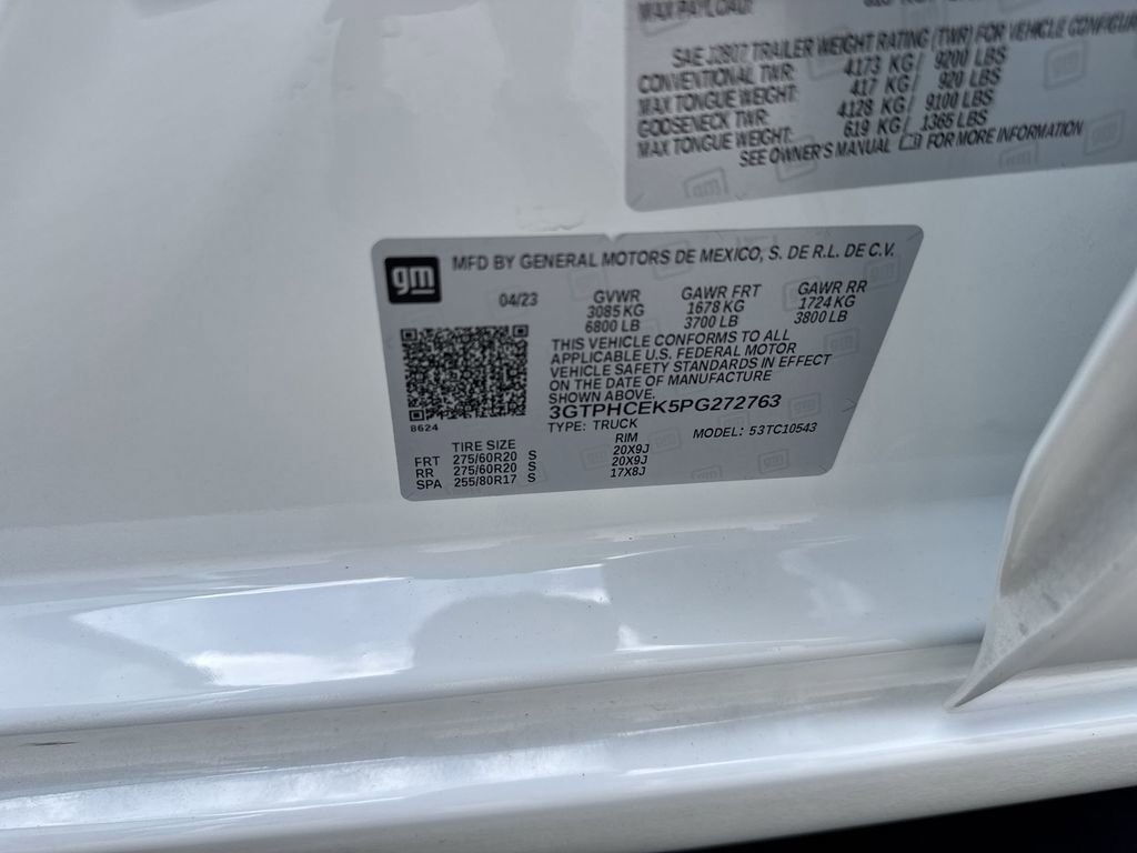 Used 2023 GMC Sierra 1500 Elevation RWD image 60