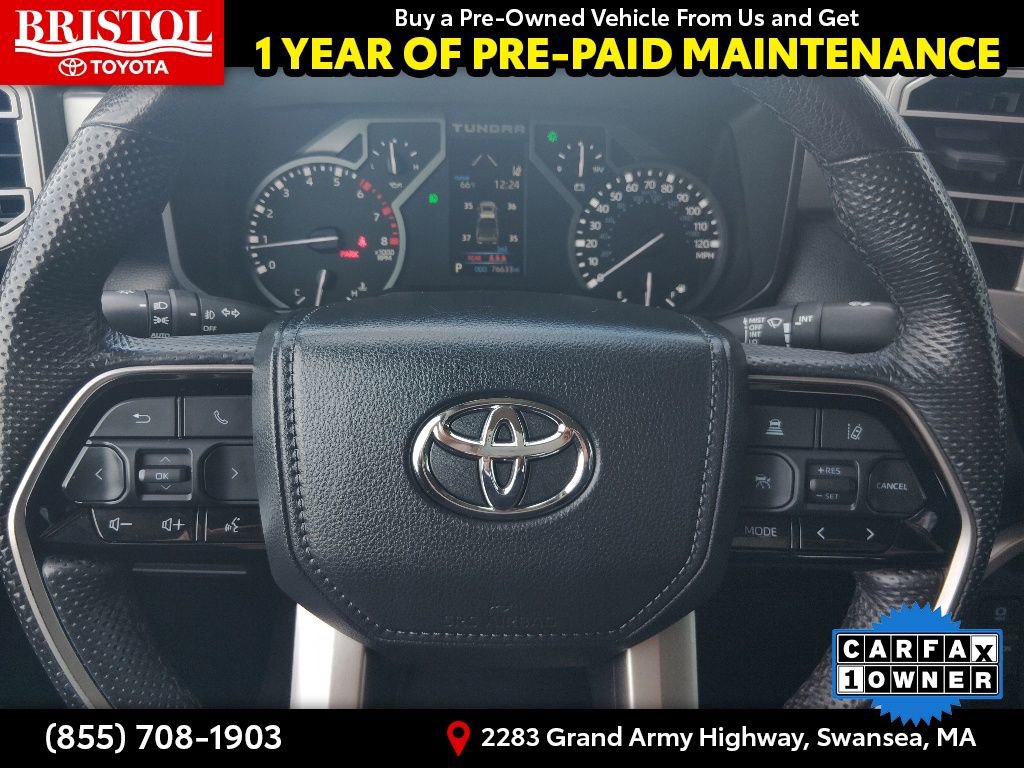 Used 2024 Toyota Tundra SR5 w/ TRD Sport Premium Package AWD/4WD image 23