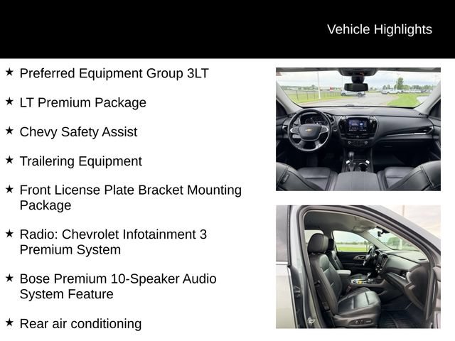 Certified 2021 Chevrolet Traverse LT w/ LT Premium Package AWD/4WD image 12