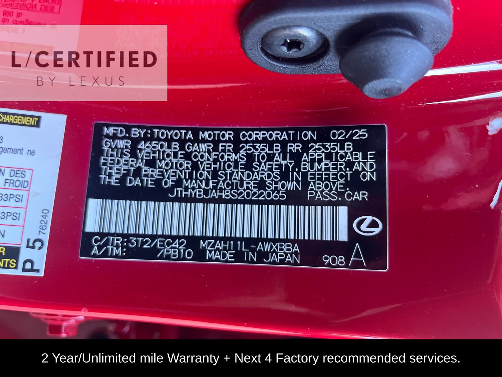 Used 2025 Lexus UX 300h FWD image 31