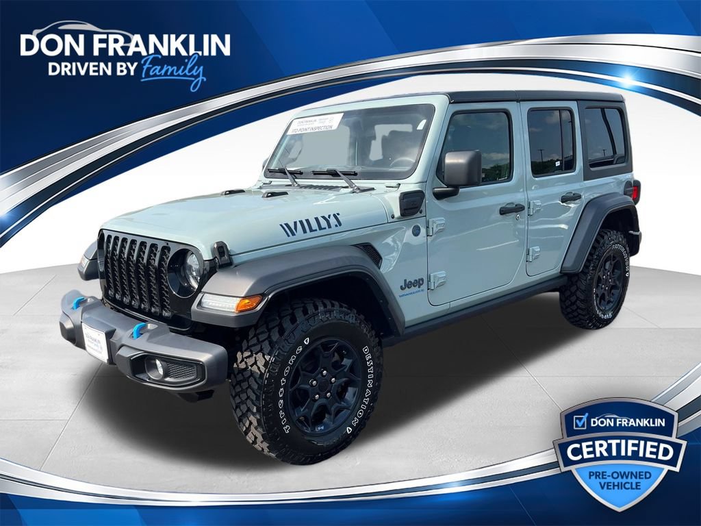 Used 2023 Jeep Wrangler Unlimited w/ Cold Weather Group