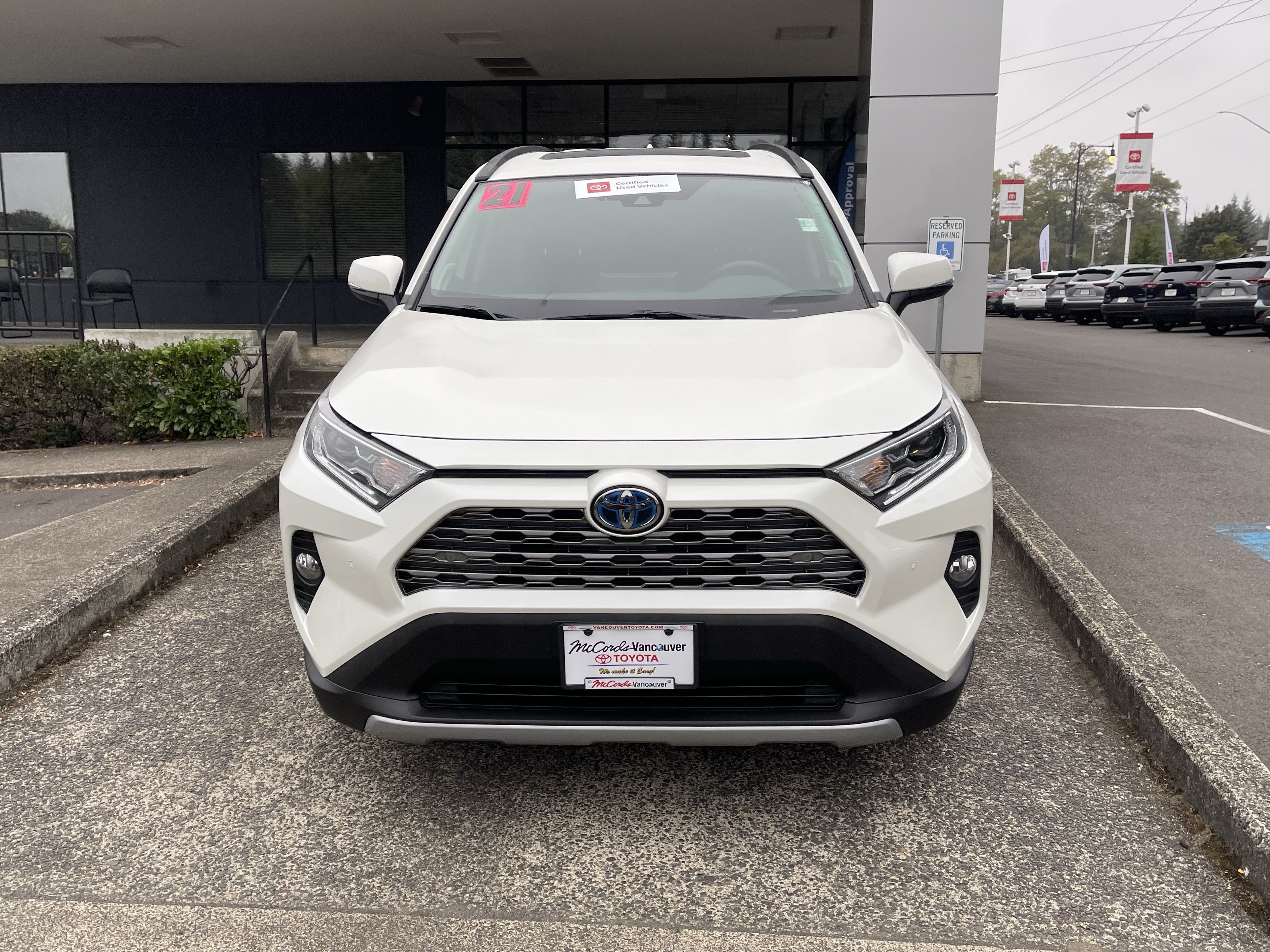 Certified 2021 Toyota RAV4 Limited w/ Limited Grade Weather Package AWD/4WD image 2