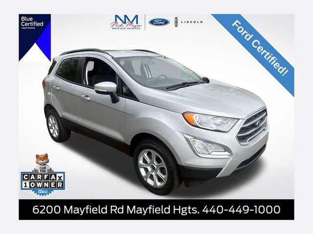Certified 2022 Ford EcoSport SE