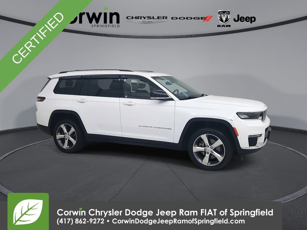 Certified 2022 Jeep Grand Cherokee L Limited AWD/4WD image 1