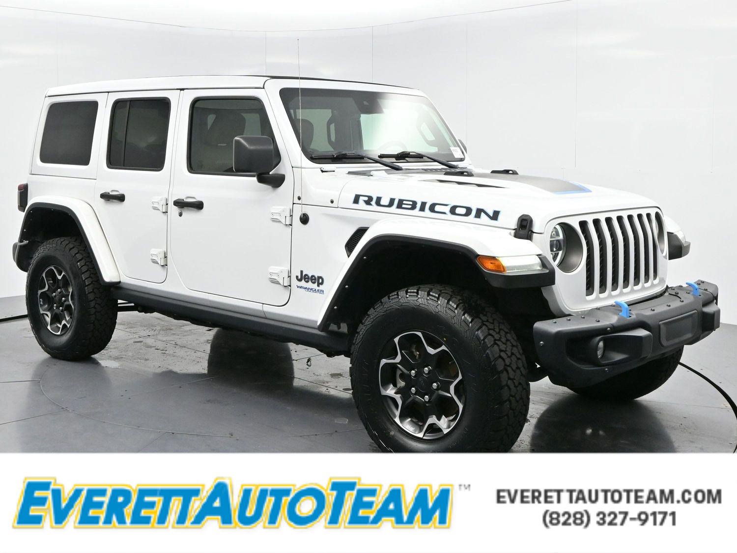 Used 2021 Jeep Wrangler Unlimited Rubicon 4xe w/ Steel Bumper Group