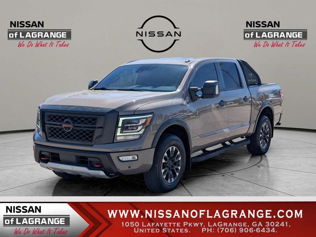 Used 2021 Nissan Titan PRO-4X w/ Pro-4x Convenience Package AWD/4WD image 1