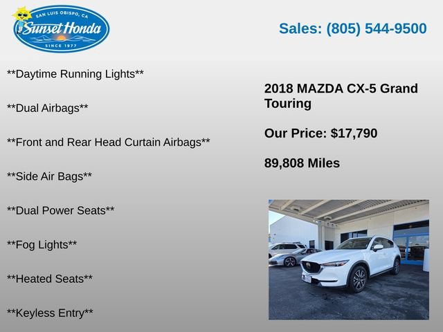 Used 2018 MAZDA CX-5 Grand Touring FWD image 6