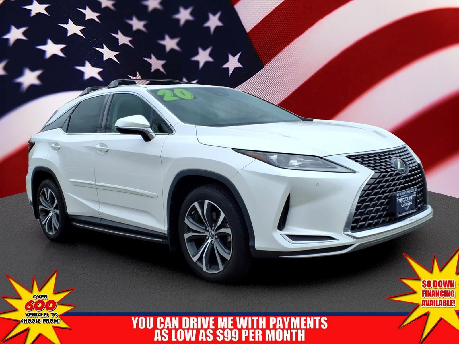 Used 2020 Lexus RX 350 AWD w/ Premium Package