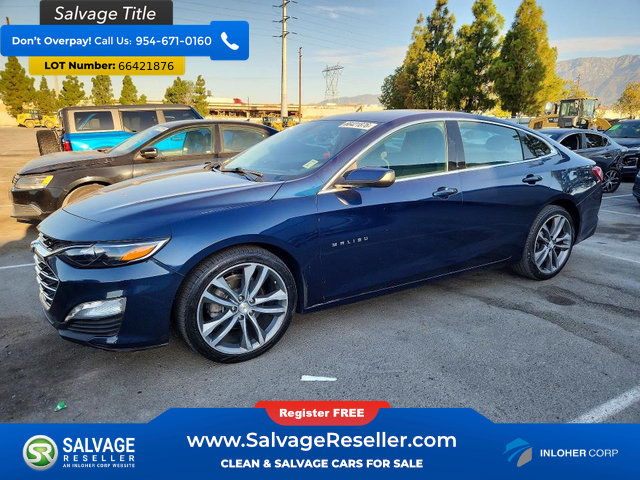 Used 2022 Chevrolet Malibu LT FWD image 1