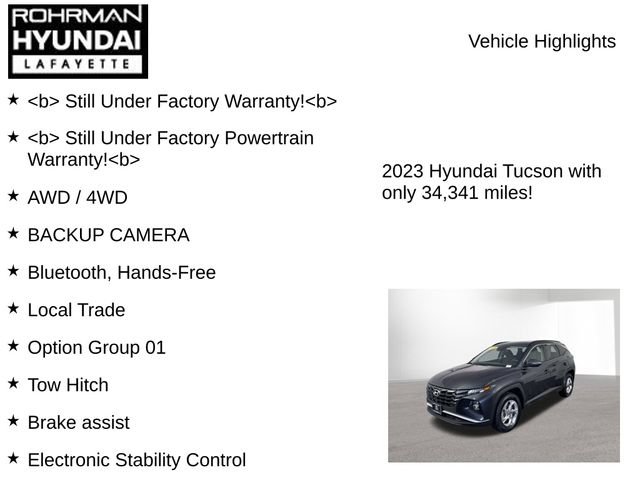 Used 2023 Hyundai Tucson SEL AWD/4WD image 7