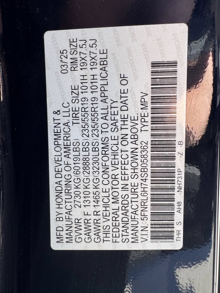 Used 2025 Honda Odyssey Sport-L image 34