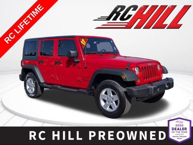Used 2017 Jeep Wrangler Unlimited Sport w/ Quick Order Package 24S