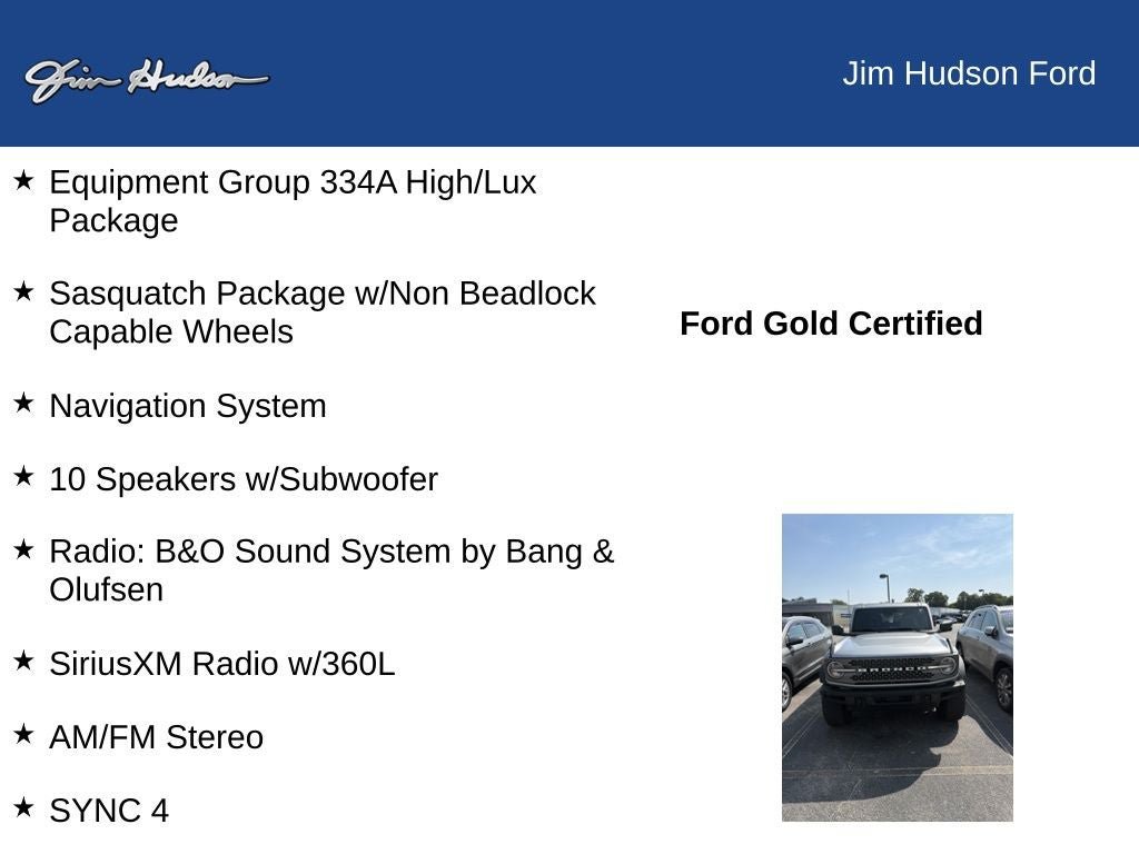 Used 2024 Ford Bronco Badlands AWD/4WD image 12