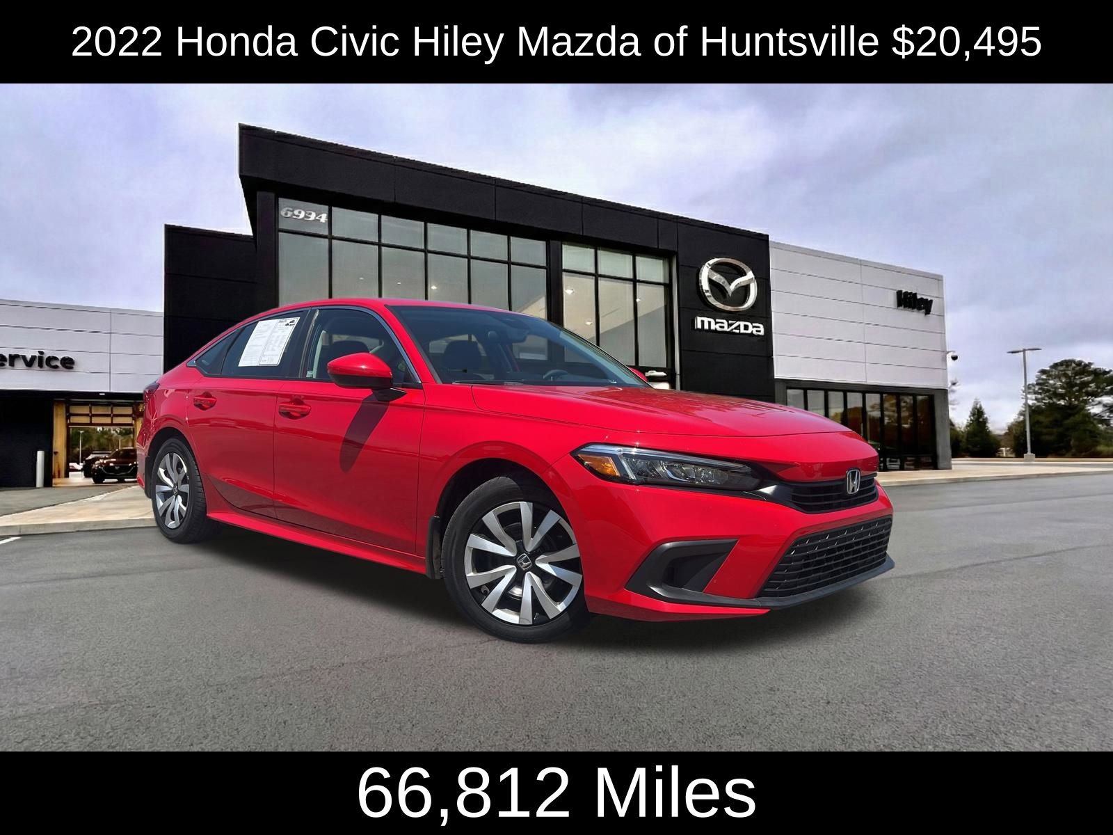 Used 2022 Honda Civic LX image 1