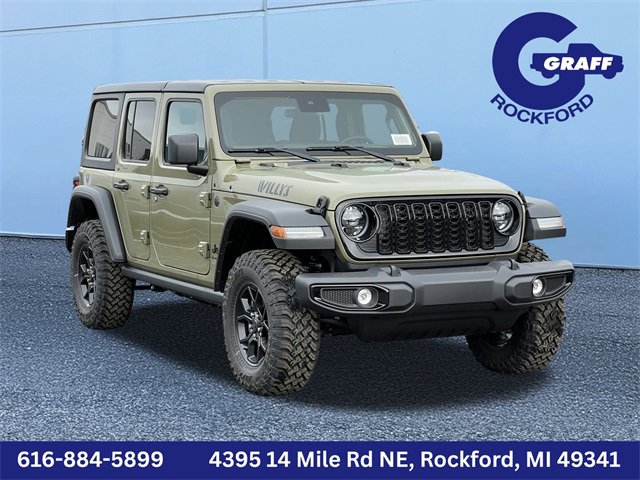 New 2025 Jeep Wrangler Willys