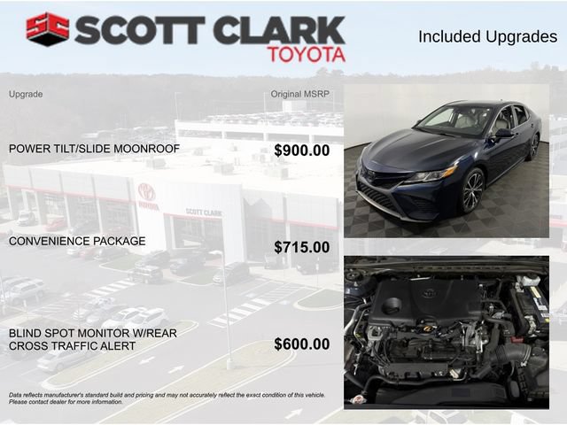 Used 2020 Toyota Camry SE w/ Convenience Package FWD image 4